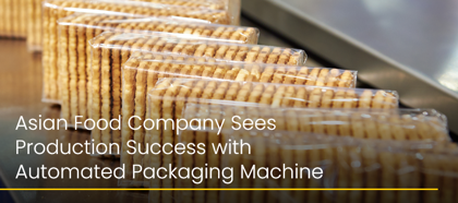 Asian Food Company Sees Production Success with Automated Packaging Machine